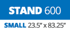 23.5" x 60" to 83.25"